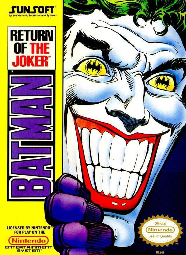 Batman: Return Of The Joker (Nintendo NES) - Game Manual Only