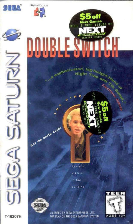 Double Switch (Sega Saturn) - Game Manual Only