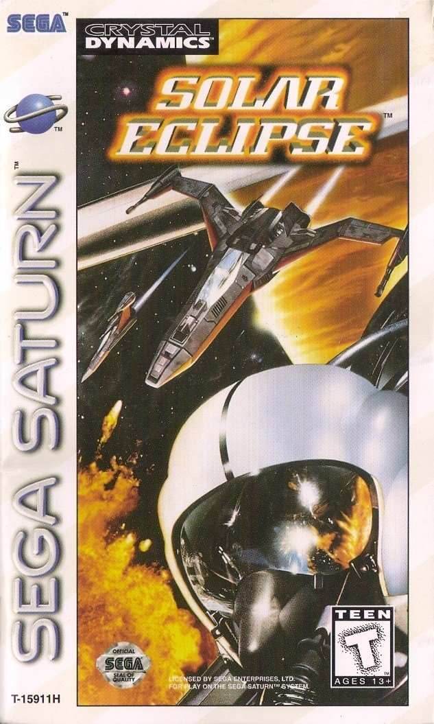 Solar Eclipse (Sega Saturn) - Game Manual Only