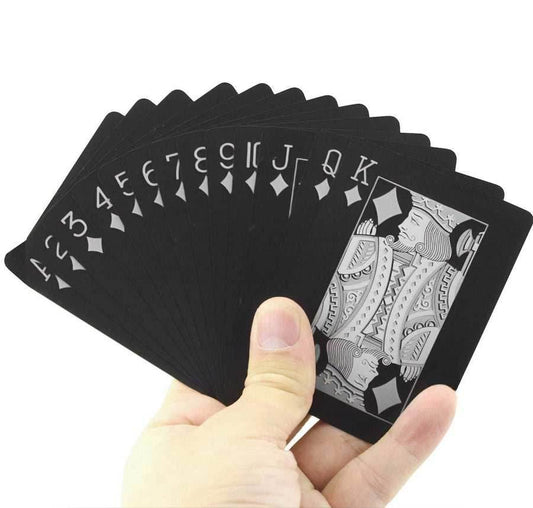 Mad Man: Black Edition Waterproof Card Deck - 
