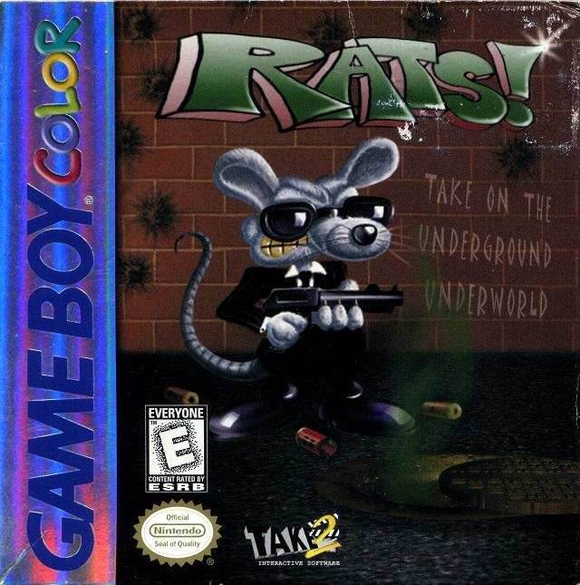 Rats! (Gameboy Color) - Game Manual Only