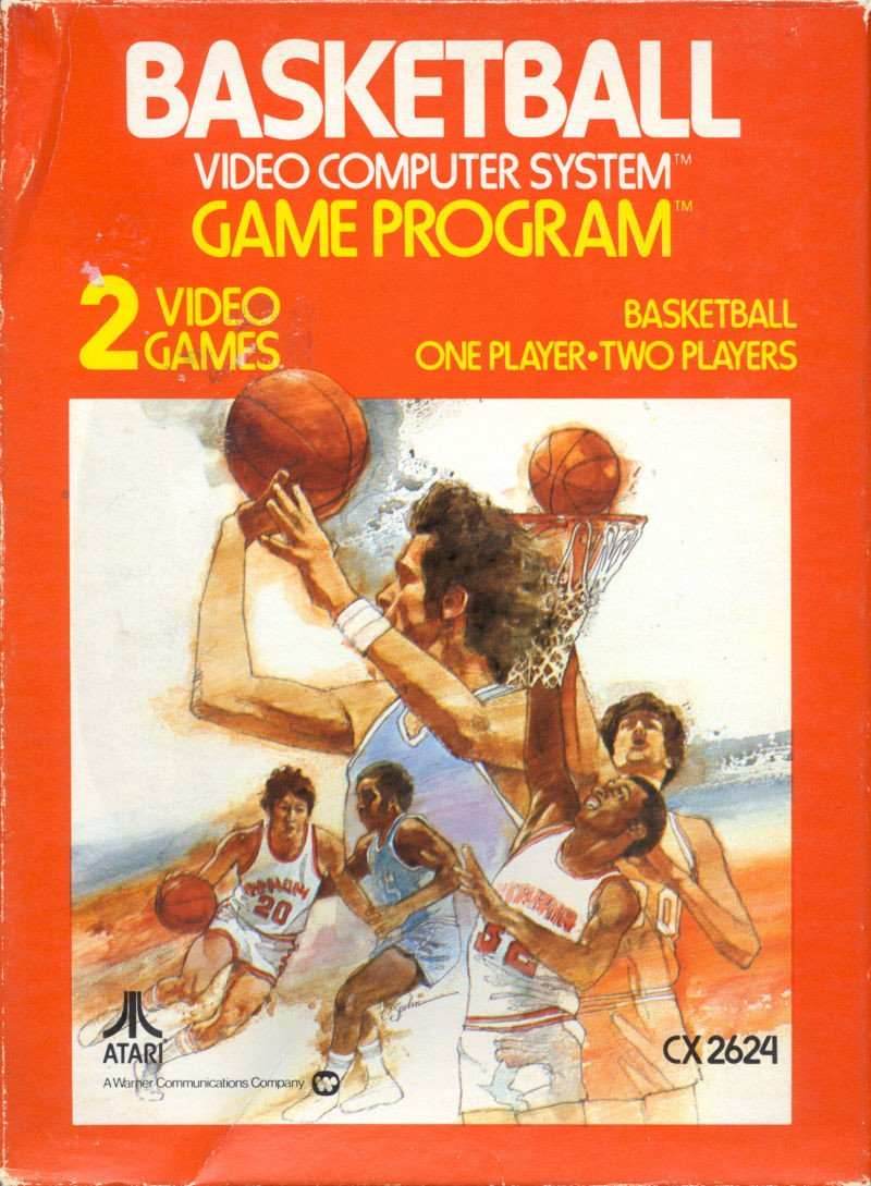 Basketball (Atari 2600) - Game Manual Only