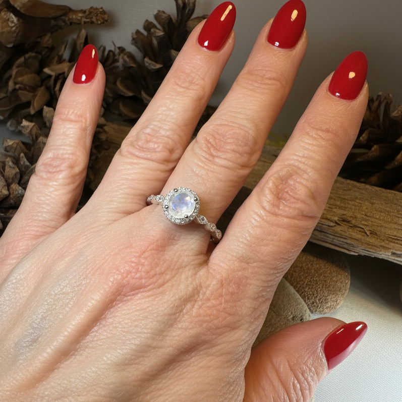 Dunaway Moonstone Ring