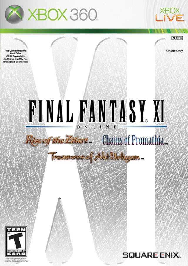 Final Fantasy XI: The Vana'diel Collection (Xbox 360) - Game Manual Only