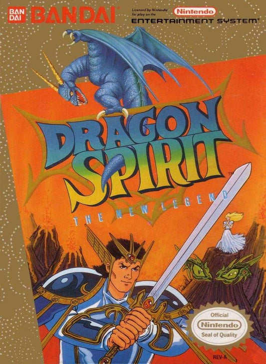 Dragon Spirit (Nintendo NES) - Game Manual Only