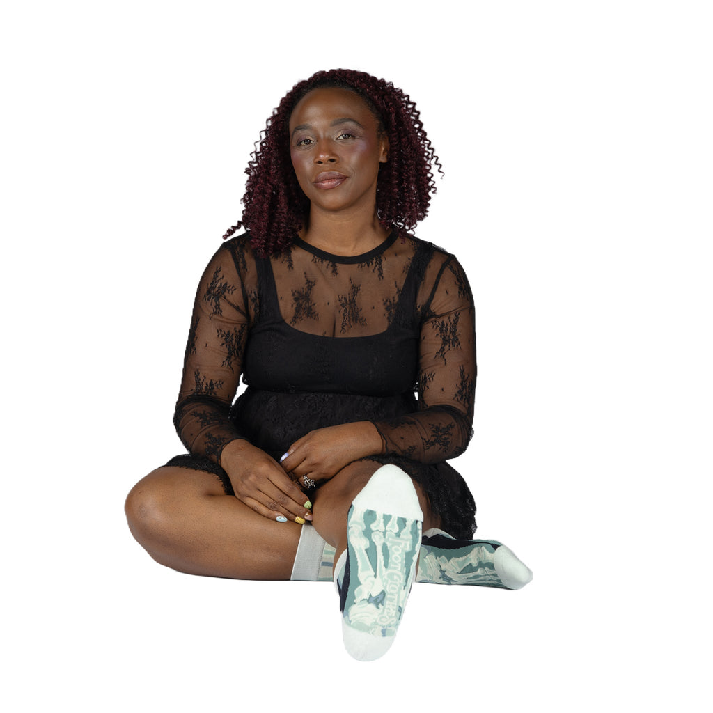 Skeletoes X-ray Crew Socks