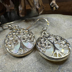 Domhainn Tree of Life Earrings - Abalone Shell