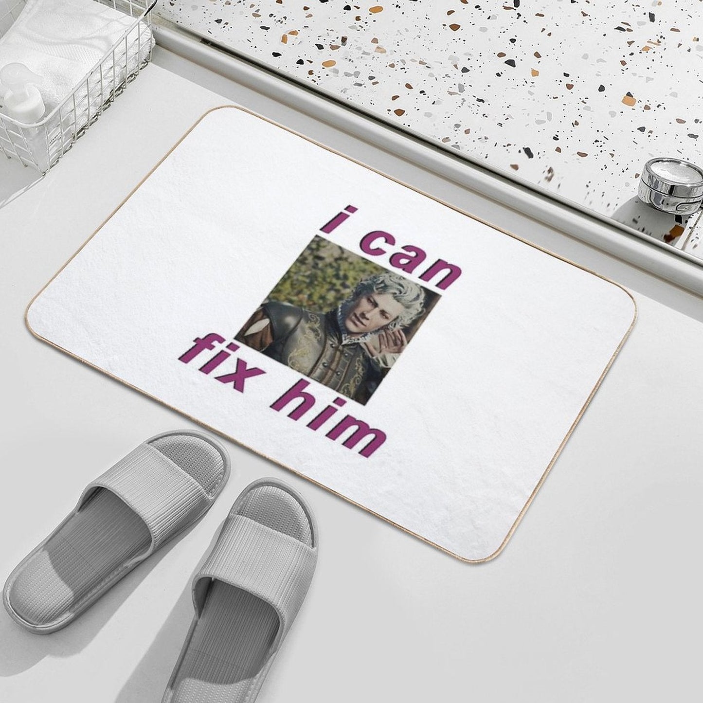 Astarion I Can Fix Him  Rapid-Drying Bath Mat
