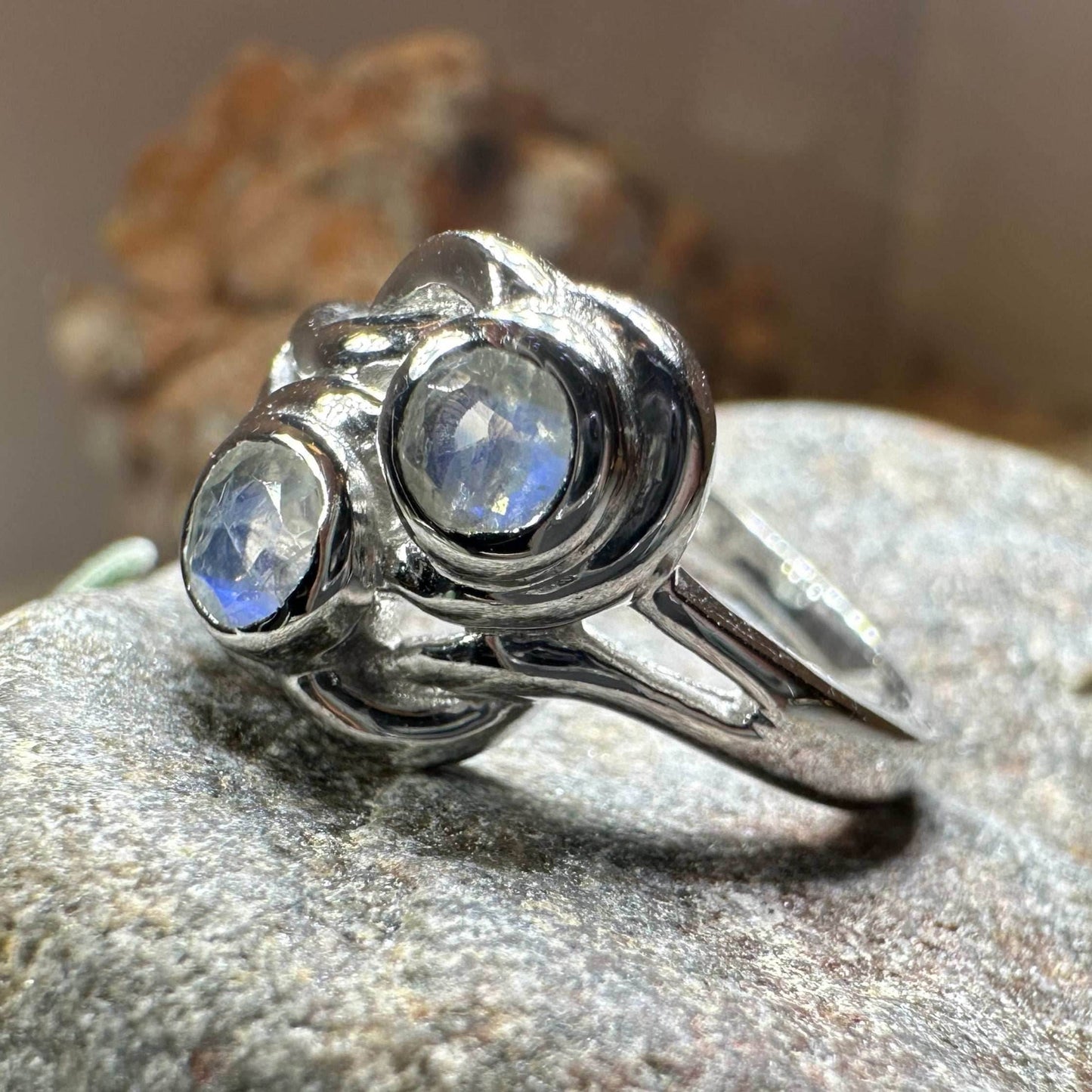 Goldevia Moonstone Ring - 6
