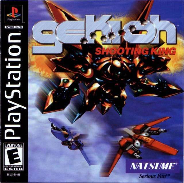Gekioh Shooting King (Playstation) - Game Manual Only