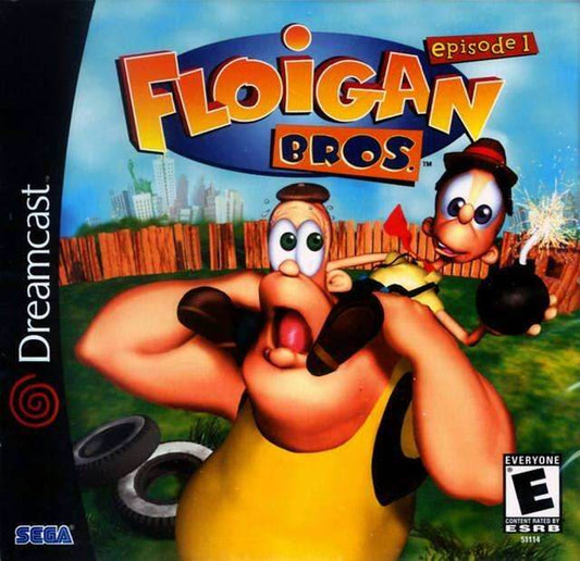 Floigan Brothers (Sega Dreamcast) - Game Manual Only