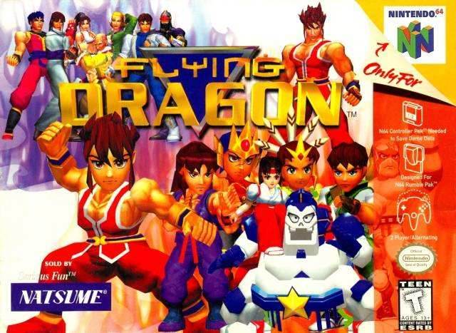 Flying Dragon (Nintendo 64) - Game Manual Only