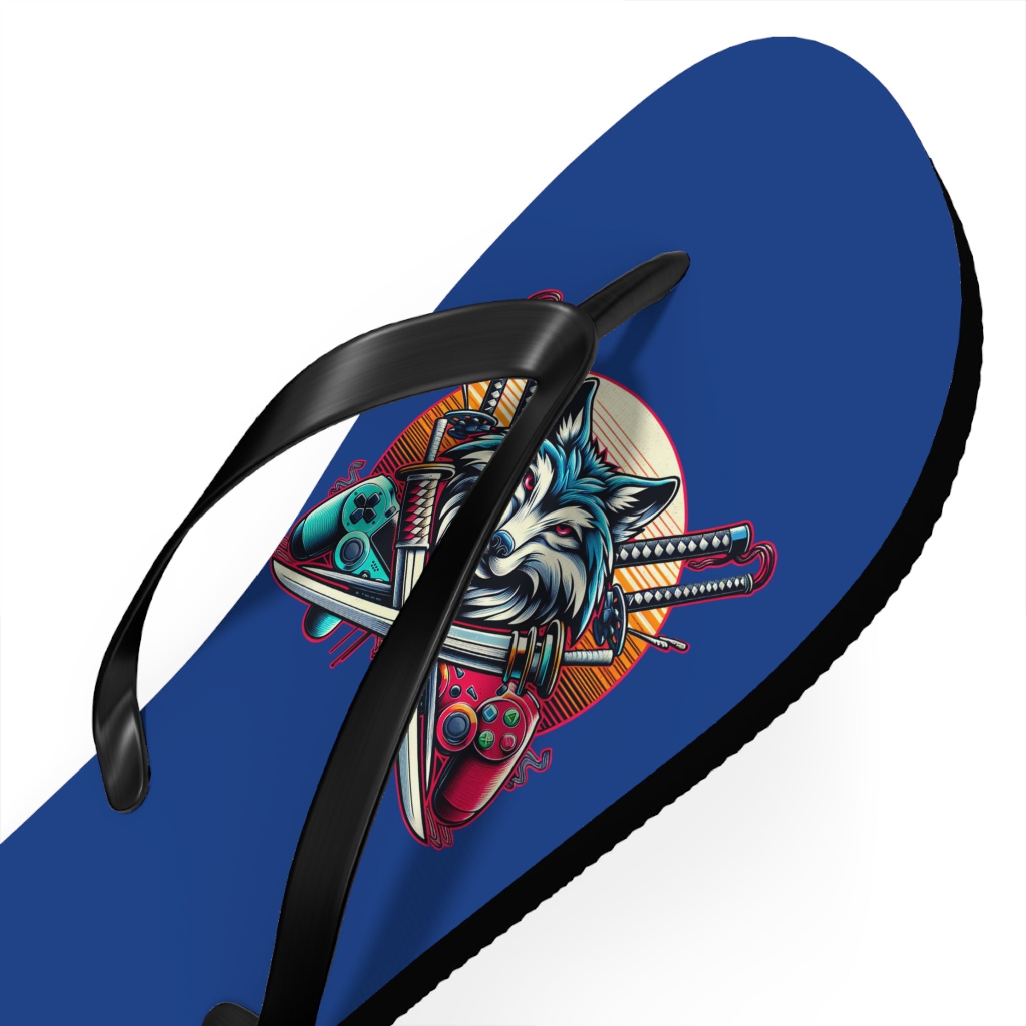 XP Wolf Gamer Flip Flops