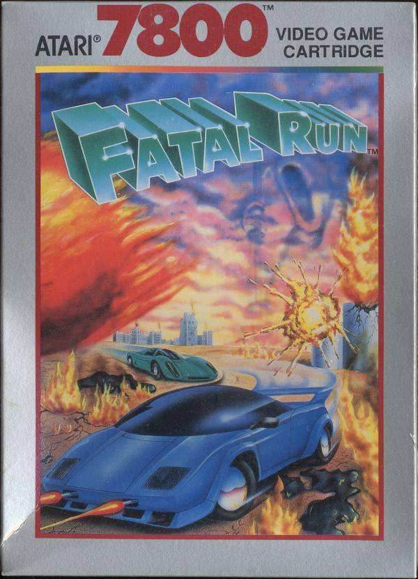 Fatal Run (Atari 7800) - Game Manual Only