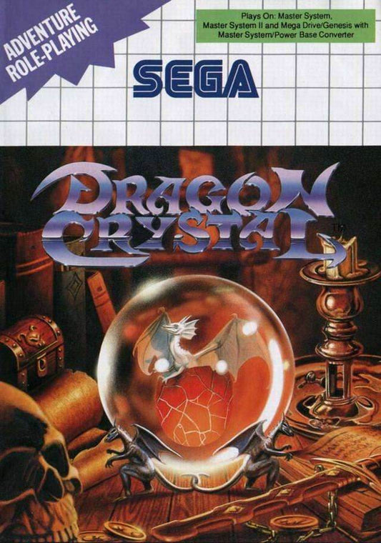 Dragon Crystal (Sega Master System) - Game Manual Only