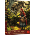 Trefl Premium Plus Enchanted Fairy Tales Little Red Riding Hood and the Wolf 500 Piece Puzzle