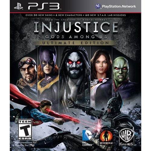 Injustice: Gods Among Us Ultimate Edition (Playstation 3) - Game Manual Only