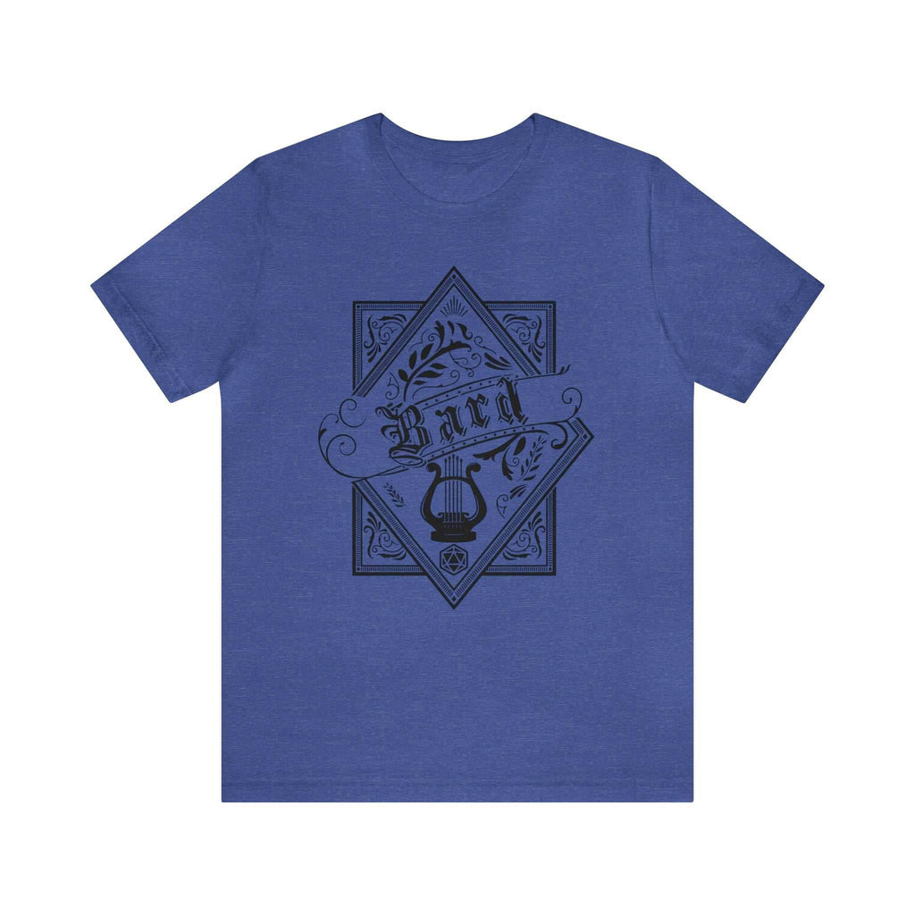 Bard Class Shirt - Heather True Royal / S