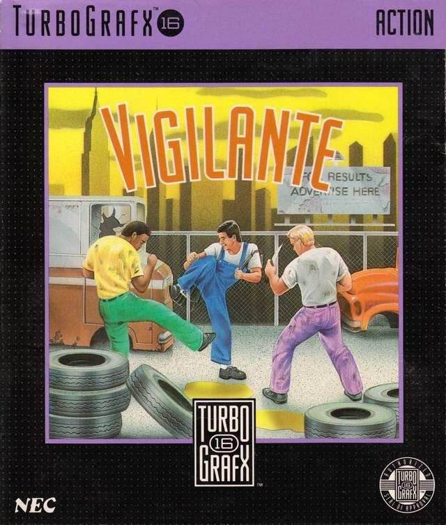 Vigilante (TurboGrafx-16) - Game Manual Only