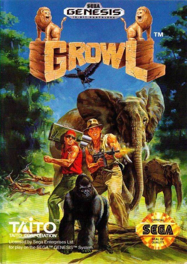 Growl (Sega Genesis) - Game Manual Only