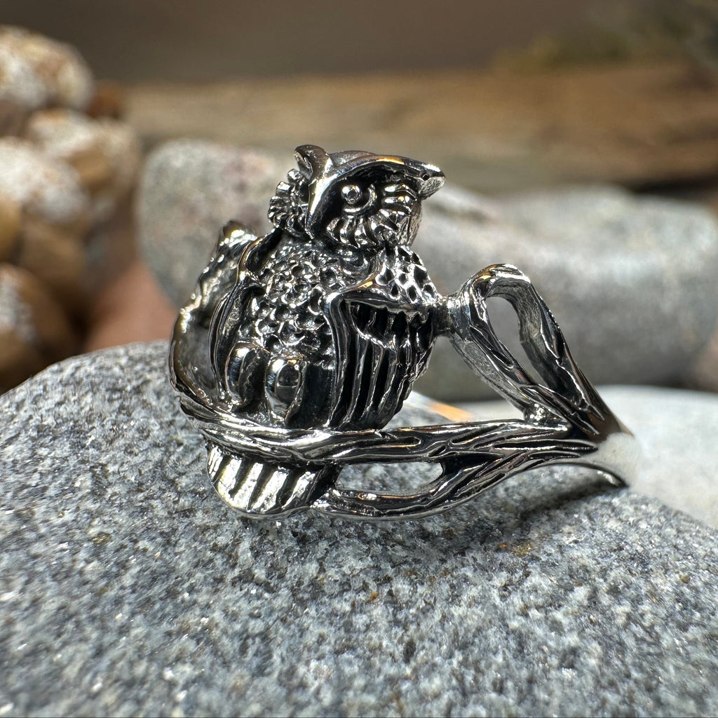 Hollie Owl Ring