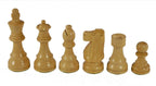 Chess Pieces - Black French Knight Chess Pieces - 
