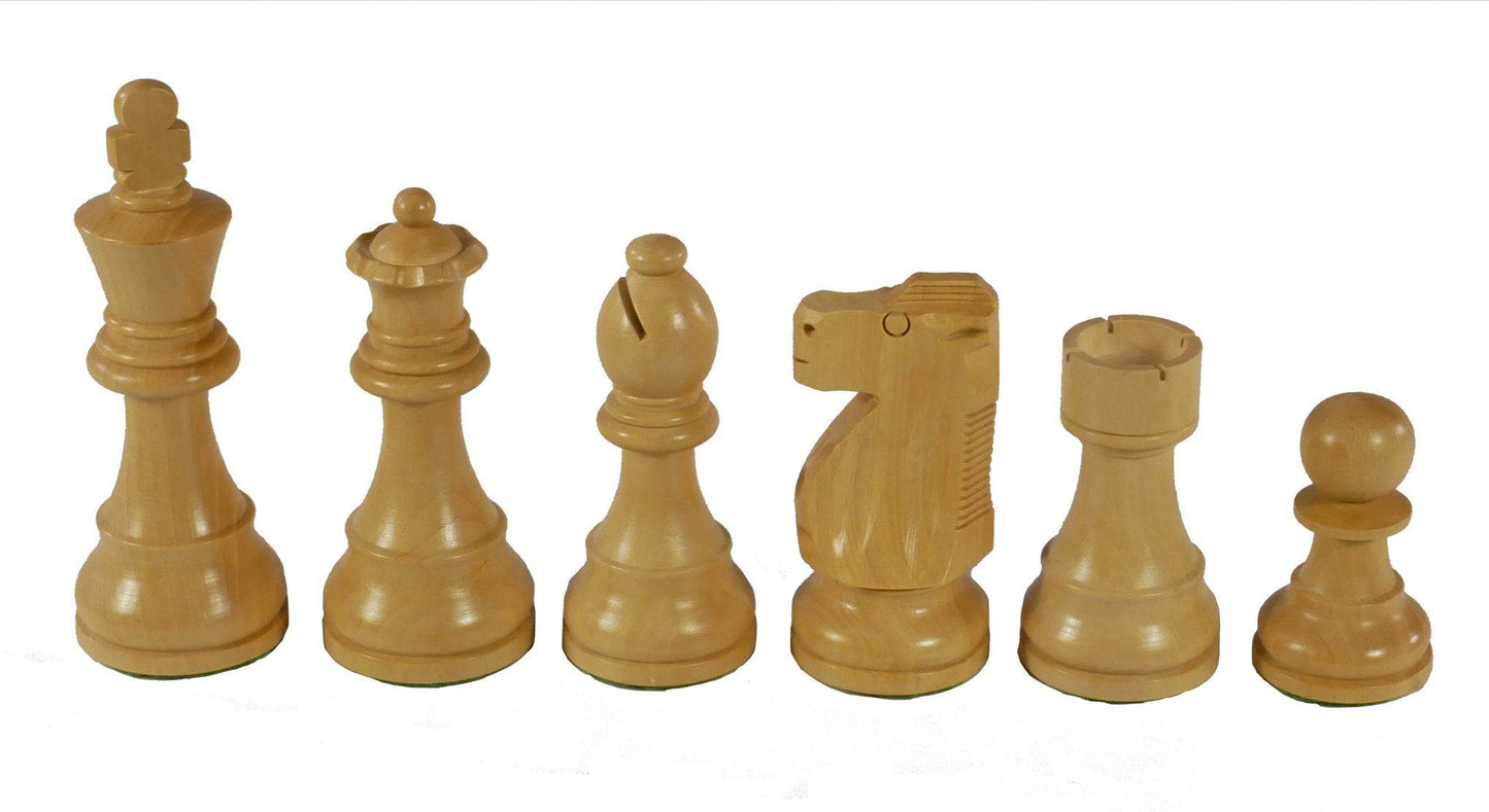 Chess Pieces - Black French Knight Chess Pieces - 