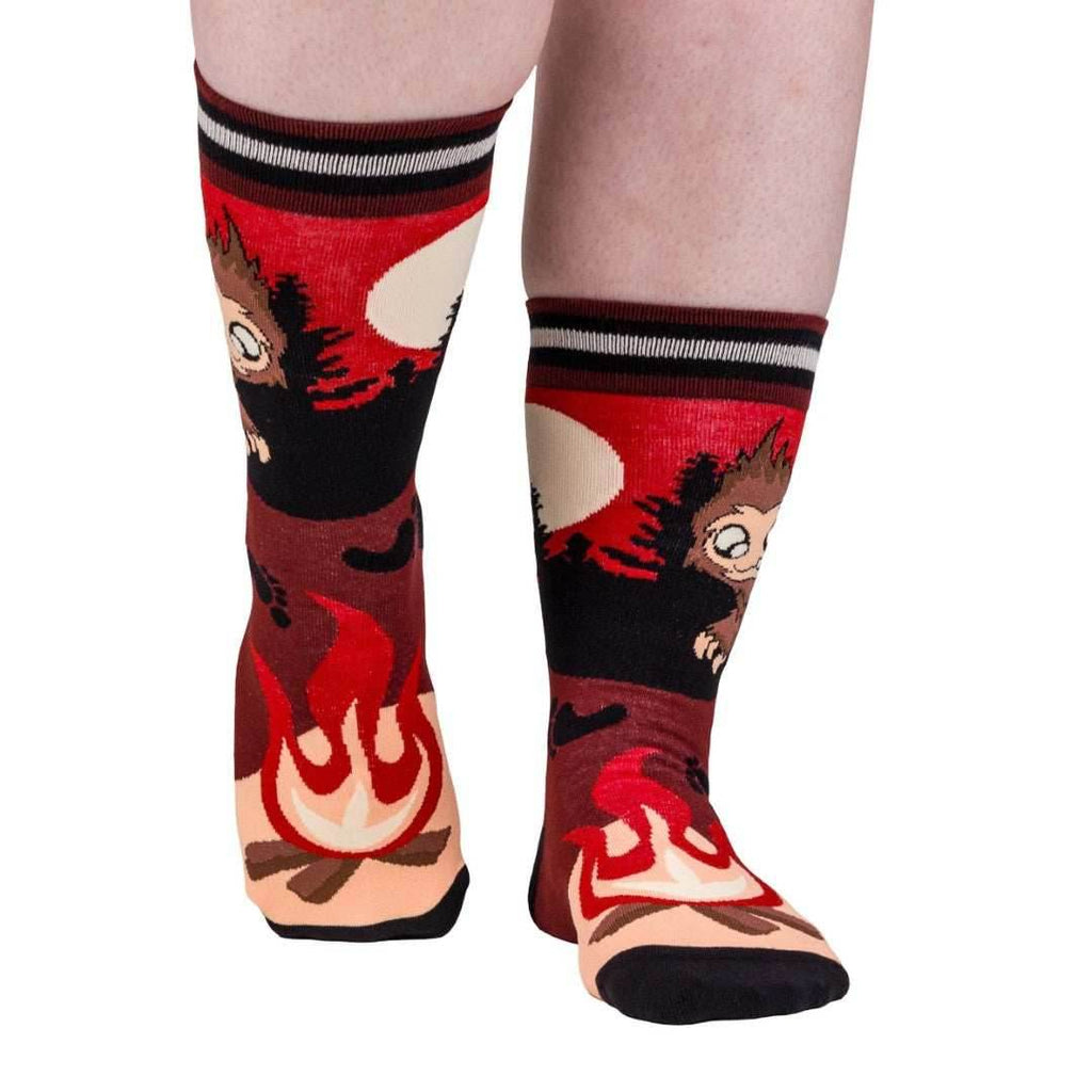 Cute Bigfoot Crew Socks - 