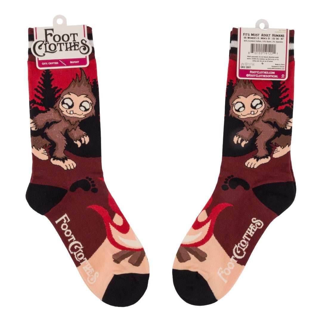 Cute Bigfoot Crew Socks - 