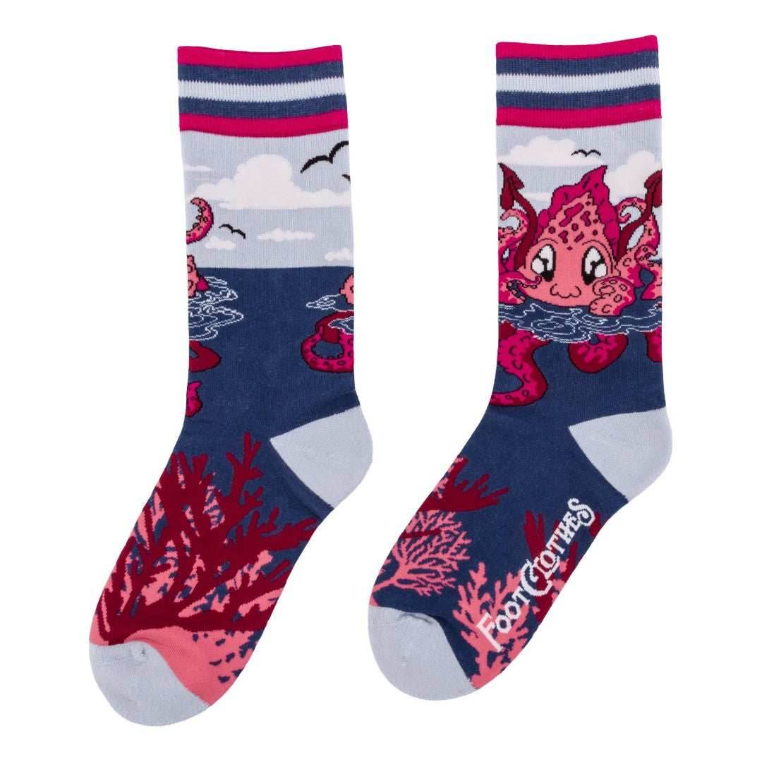 Cute Kraken Crew Socks - 