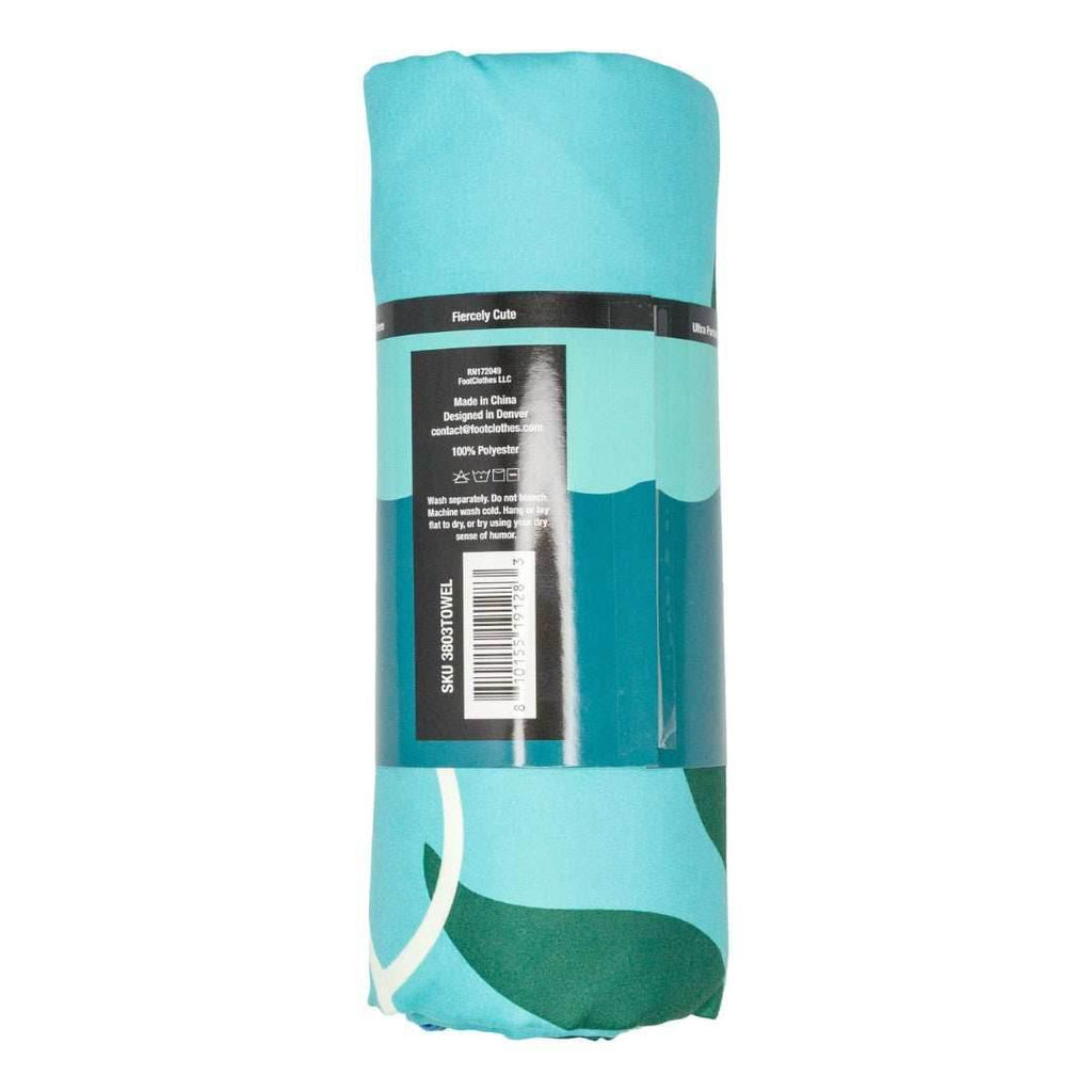 LIMITED Cute Nessie Quick Dry Suede Beach Towel - 