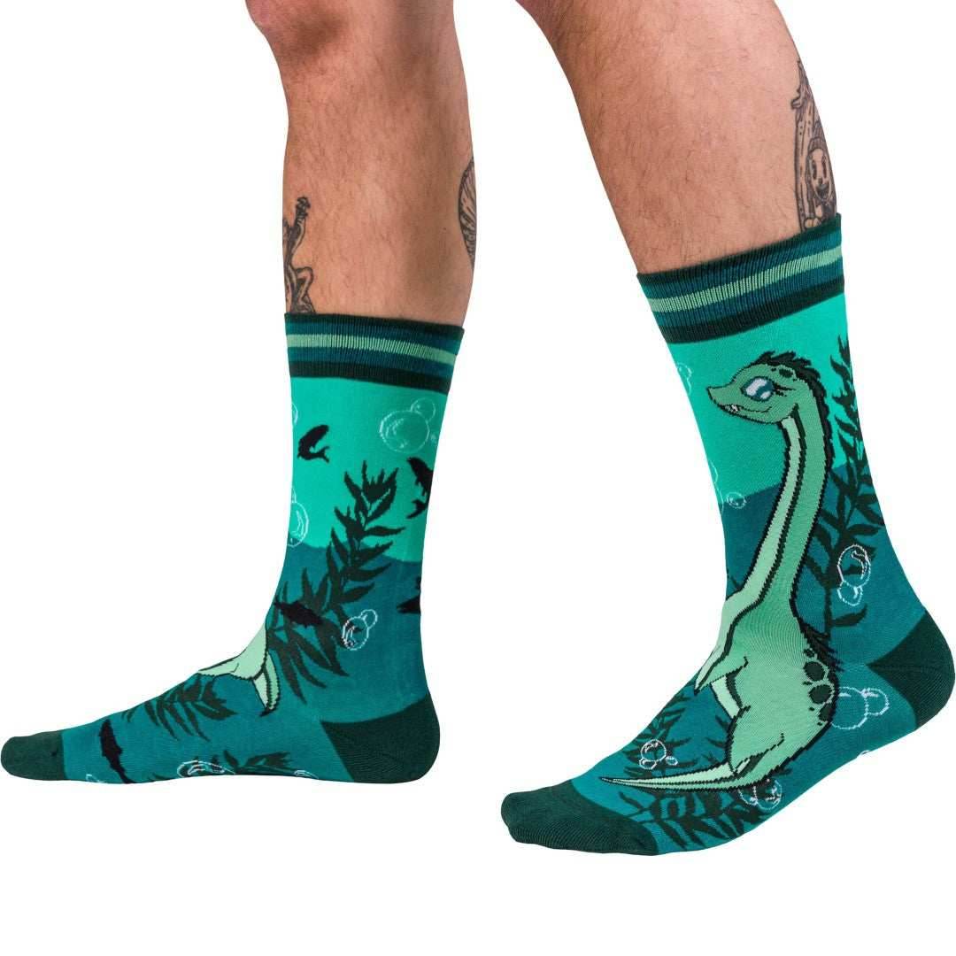 Cute Nessie Crew Socks - 