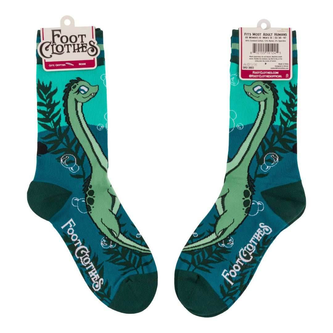 Cute Nessie Crew Socks - 