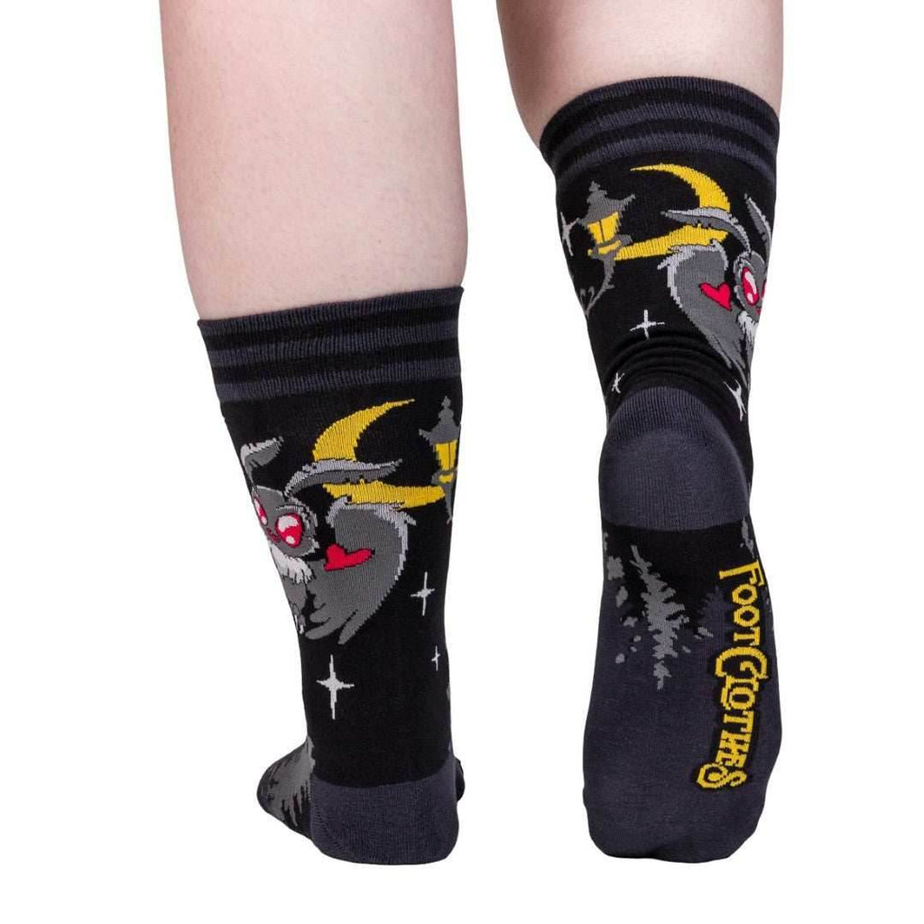 Cute Mothman Crew Socks - 