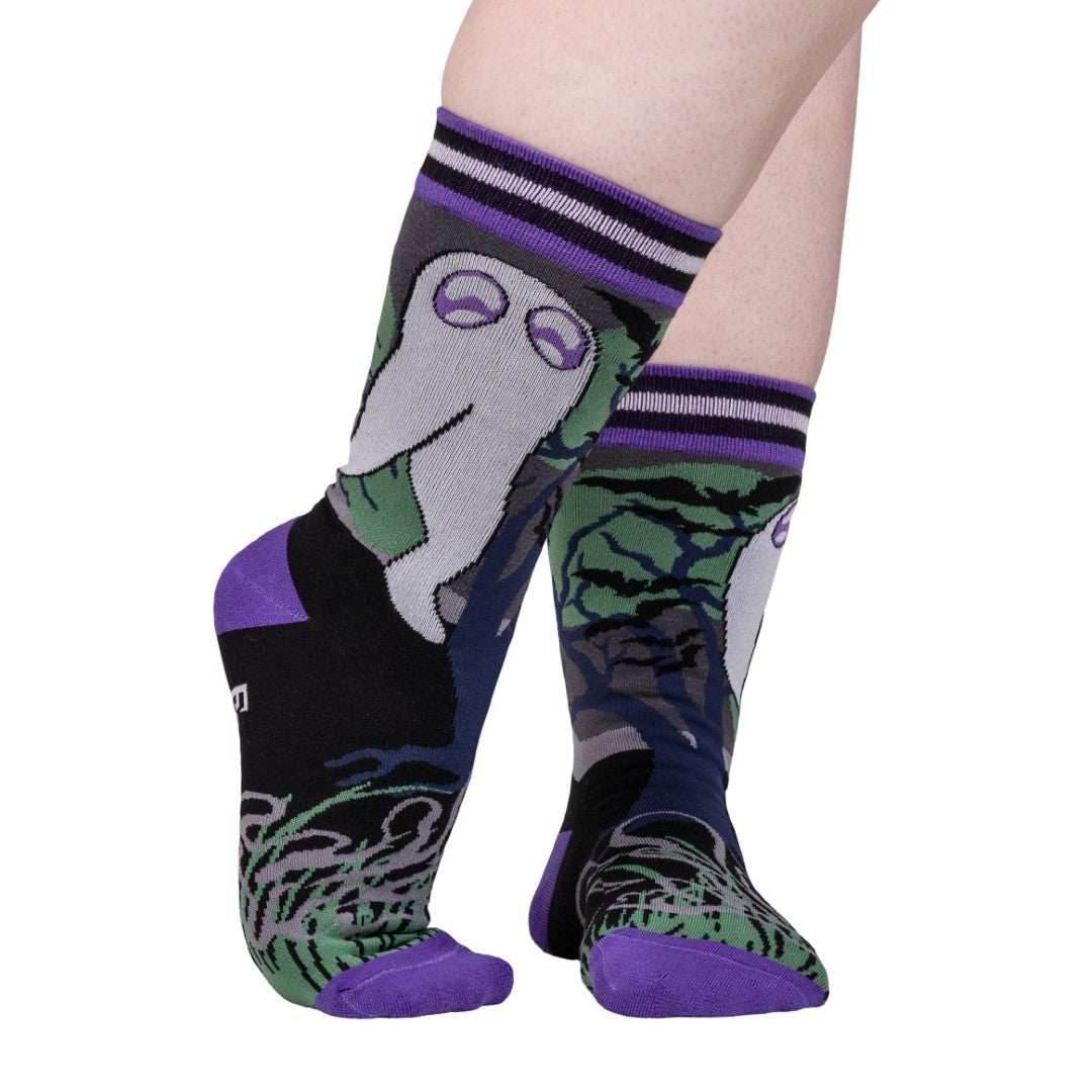 Cute Fresno Nightcrawler Crew Socks - 