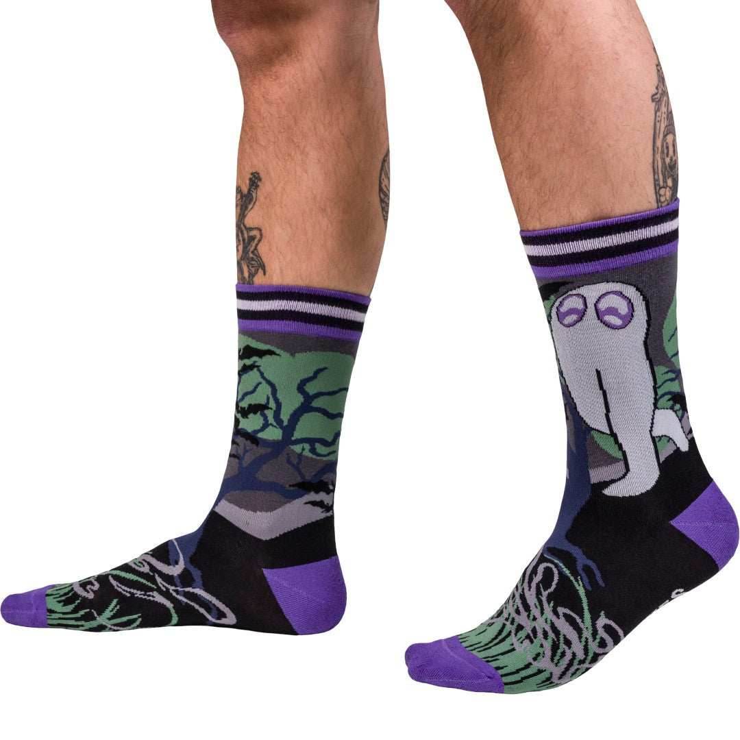 Cute Fresno Nightcrawler Crew Socks - 