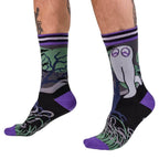 Cute Fresno Nightcrawler Crew Socks - 