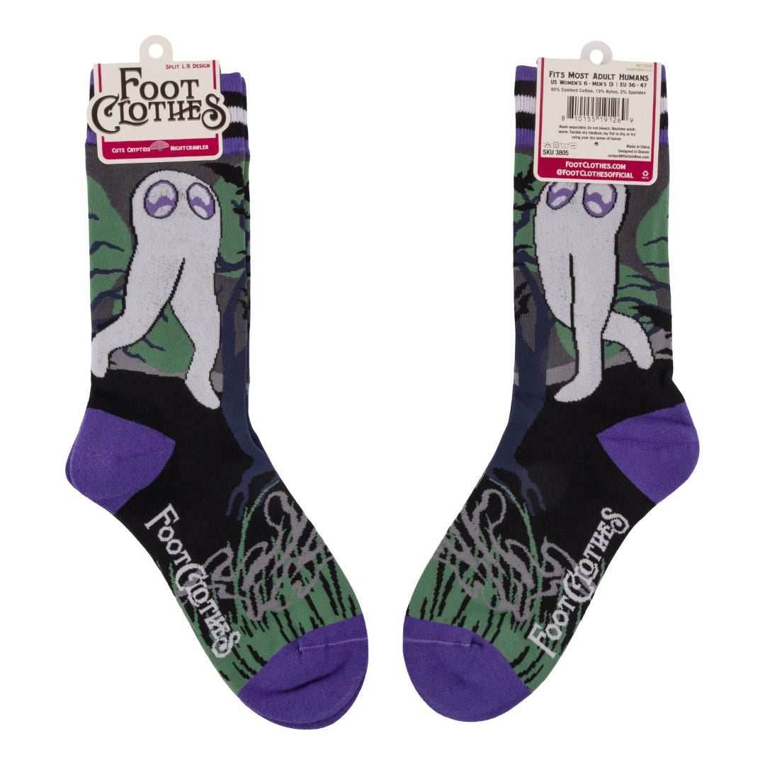 Cute Fresno Nightcrawler Crew Socks - 