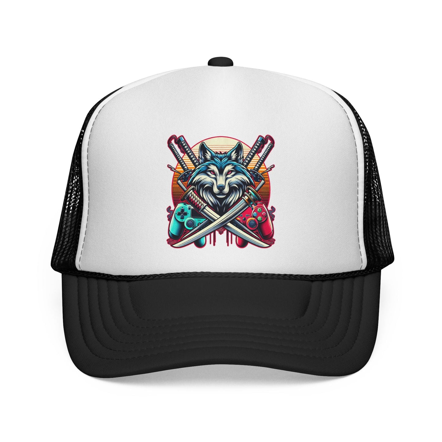 The Wolf Gamer Trucker Cap