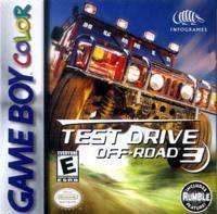 Test Drive Off-Road 3 (Gameboy Color) - Game Manual Only
