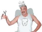 Plus Size Tooth Fairy Adult Mens Princess Costume
