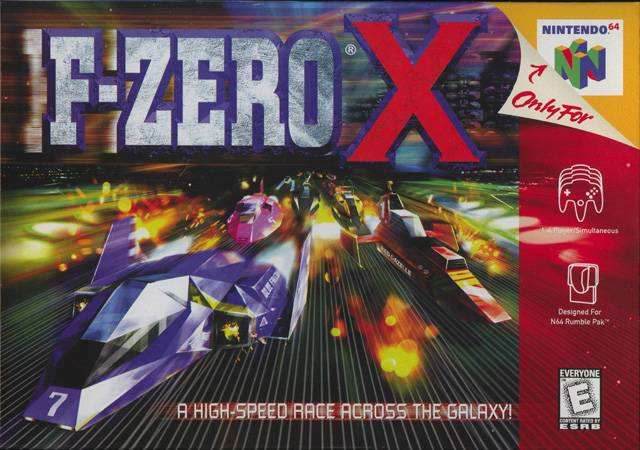 F-Zero X (Nintendo 64) - Game Manual Only