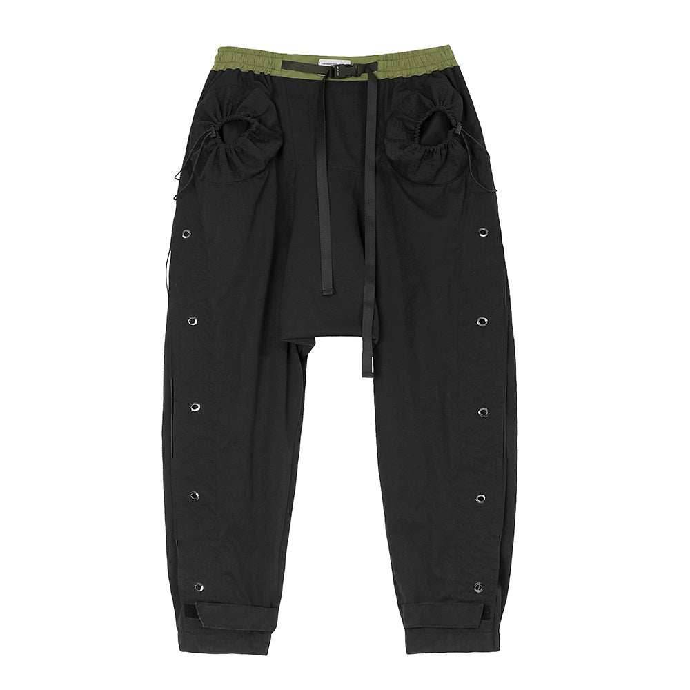 HiP22 Black Industrial Climber Pants - Black / S