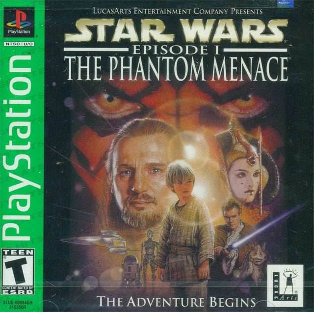 Star Wars Phantom Menace (Greatest Hits) (Playstation) - Game Manual Only