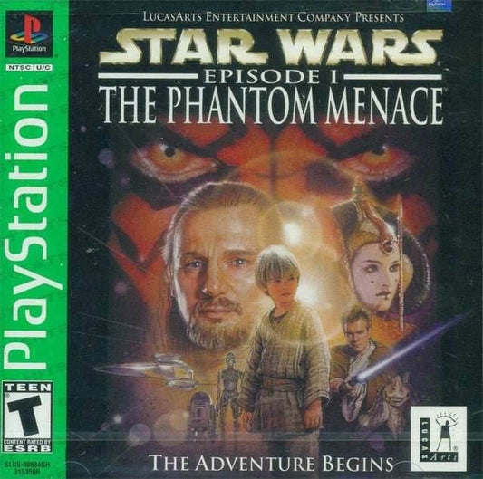 Star Wars Phantom Menace (Greatest Hits) (Playstation) - Game Manual Only