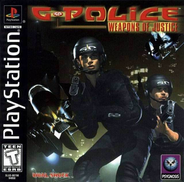 G-Police: Weapons of Justice (Playstation) - Game Manual Only