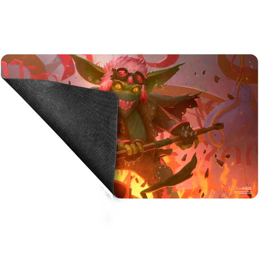 Aetherdrift Redshift, Rocketeer Chief Playmat for Magic: The Gathering
