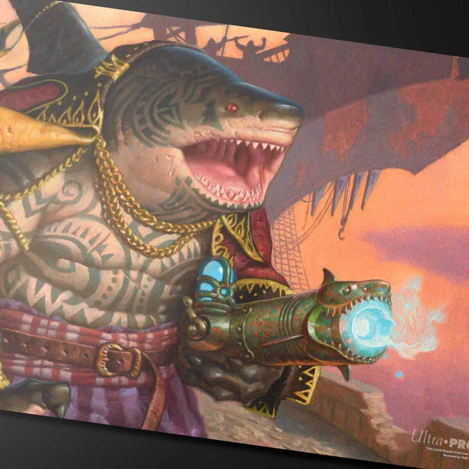 Aetherdrift Captain Howler, Sea Scourge Playmat for Magic: The Gathering