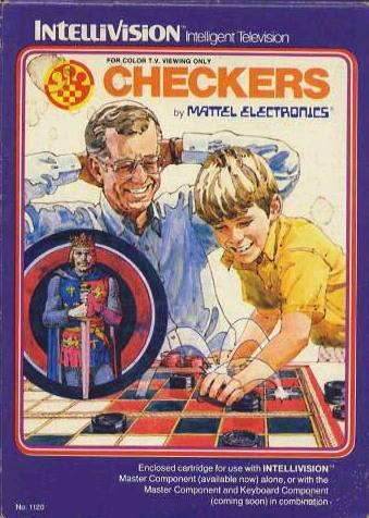 Checkers (Intellivision) - Game Manual Only