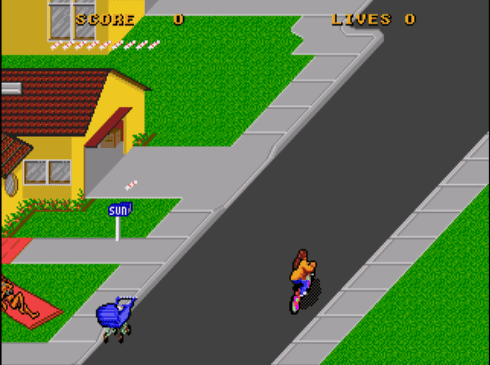 Paperboy 2 (Sega Game Gear) - Game Manual Only